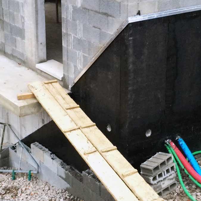 escaliers provisoire